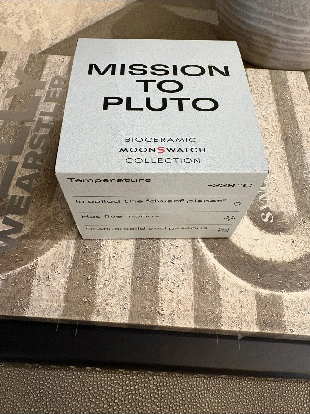Omega x Swatch MoonSwatch Mission to Pluto | Box & Papers | New Condition